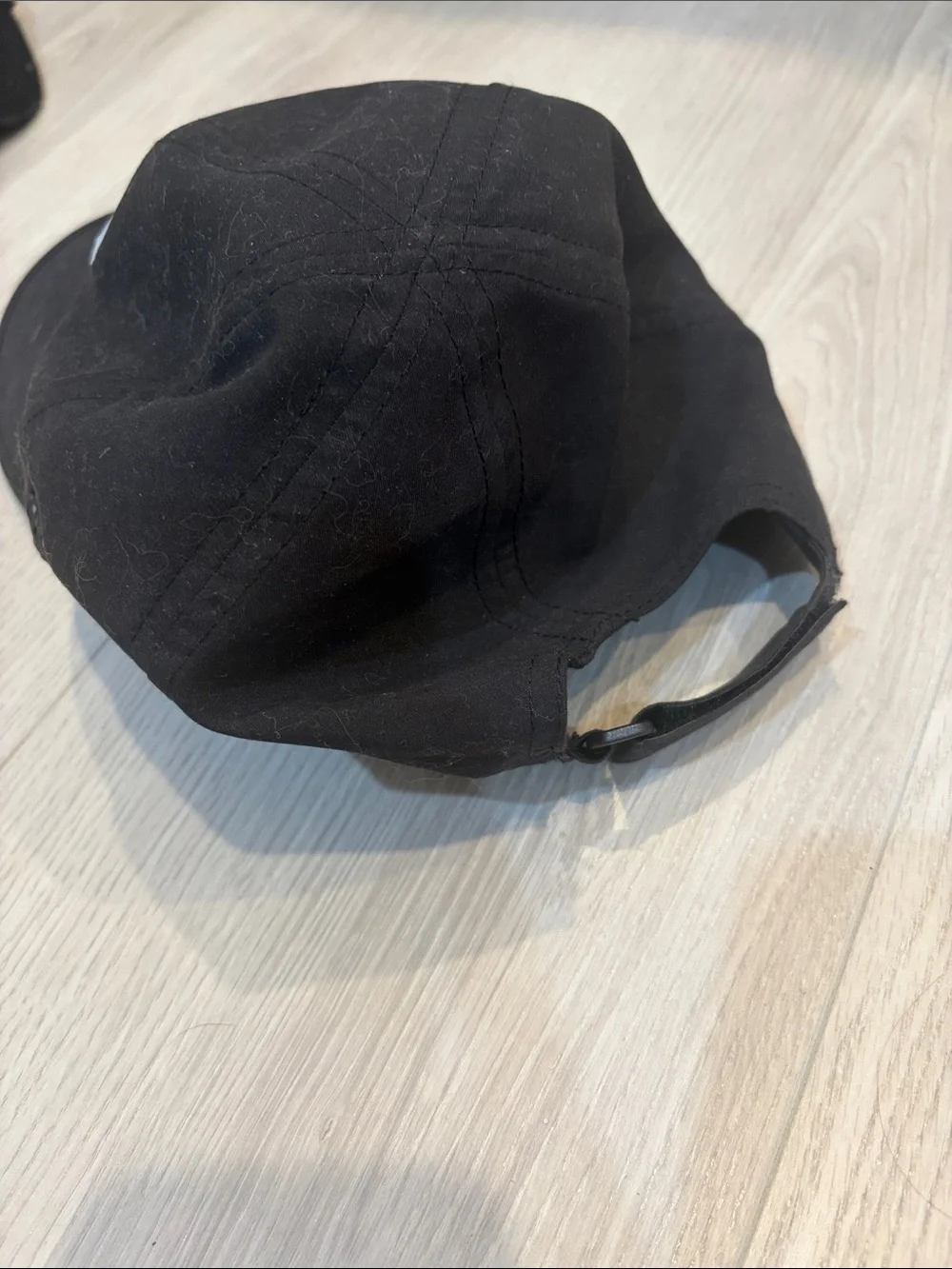Avia Black Running Hat with White Logo